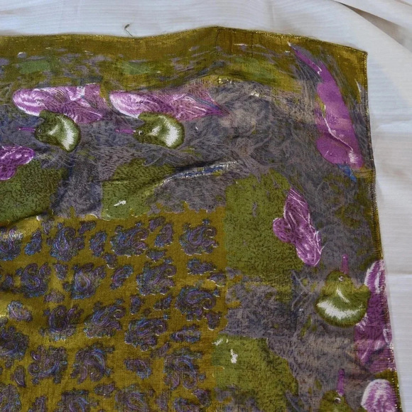 Vintage Sparkly Duck  Scarf - Picture 4 of 10